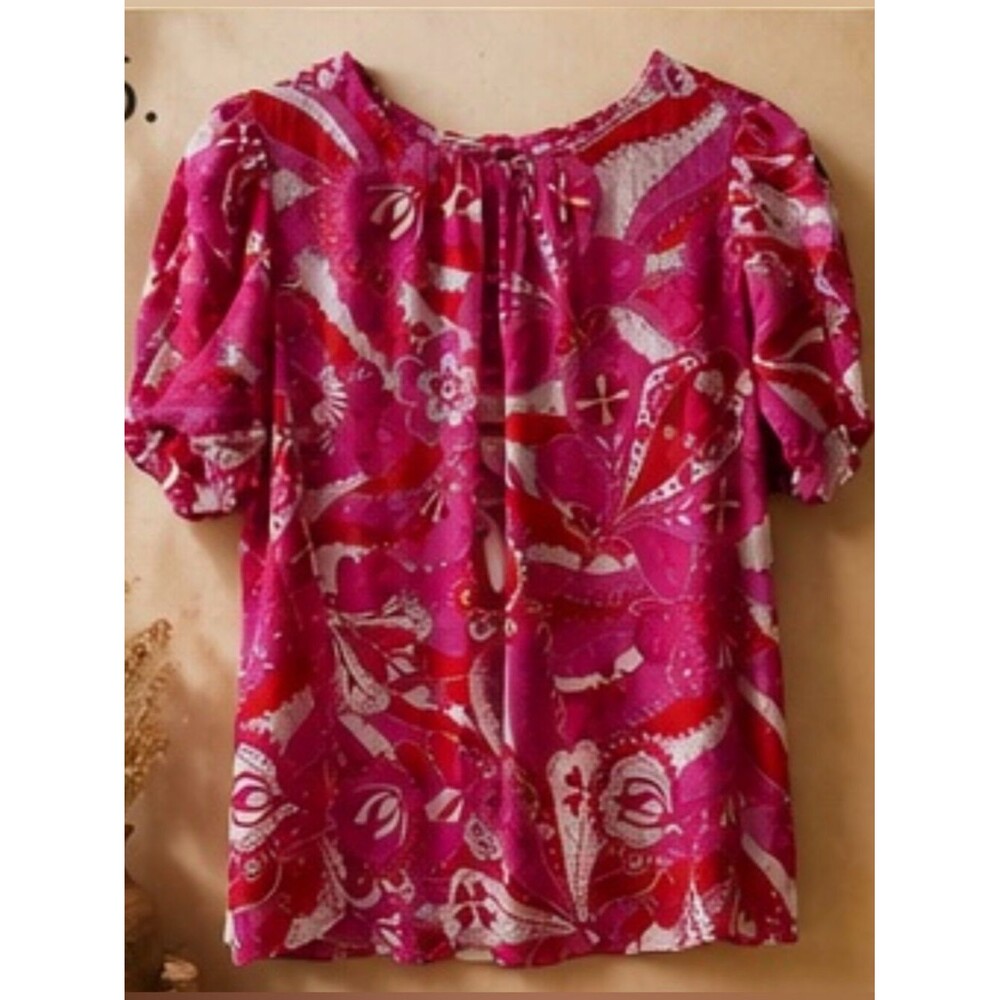 Rachel Zoe Paisley Blouse Medium